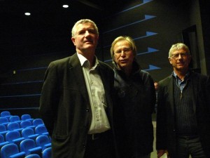 F.BLANQUART avec les représentants du JURA, JC.CLERC et JL.MANSO