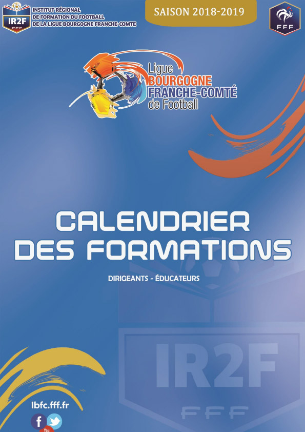 Calendrier des formations Ligue Bourgogne Franche-Comté