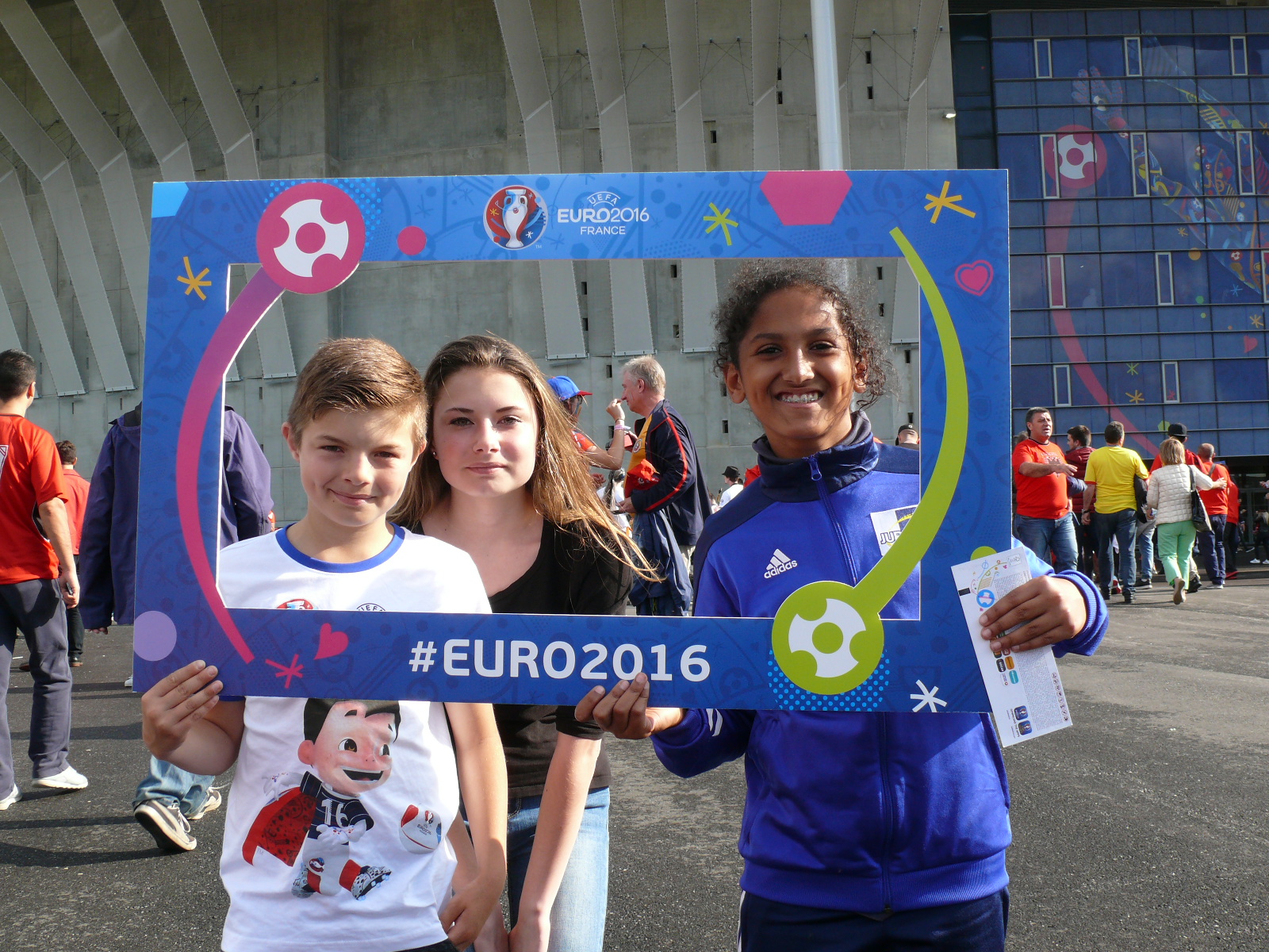 Les lauréats U11 à l’Euro 2016