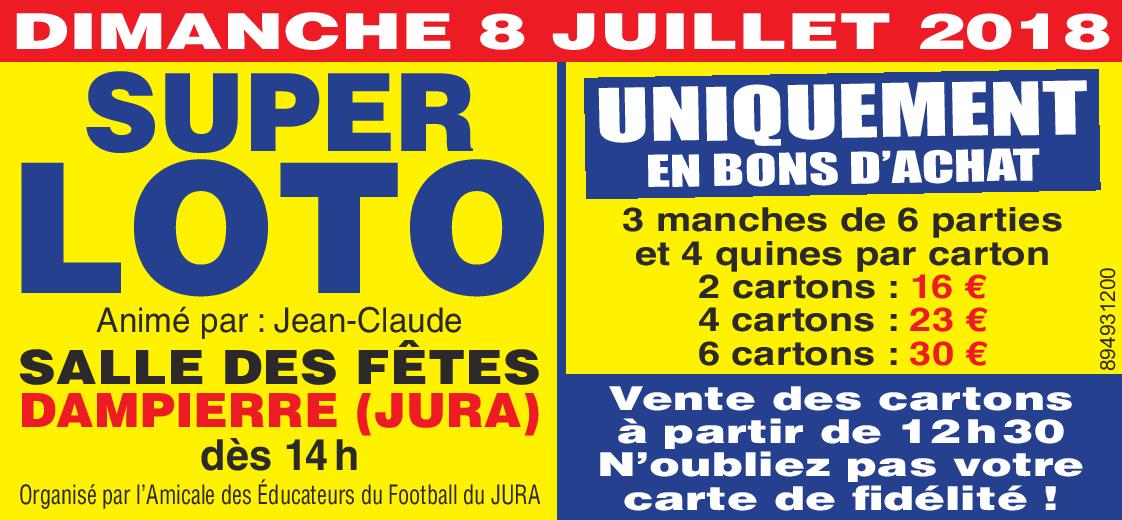 21e Super Loto de l’AEF Jura